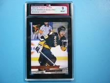 1993/94 FLEER ULTRA NHL HOCKEY CARD #315 MARKUS NASLUND ROOKIE RC KSA 9 MINT