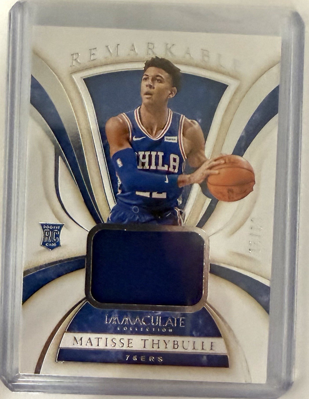 2019 Panini Immaculate Remarkable Rookie Jerseys 76/99 Matisse Thybulle RC 6fs