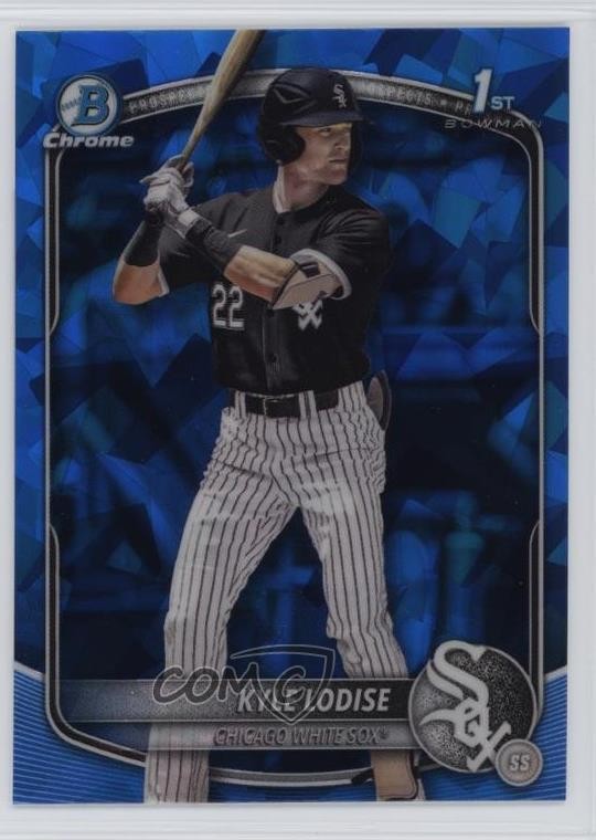 2025 Bowman Chrome Draft Sapphire Edition Kyle Lodise #BDC-144 19l7