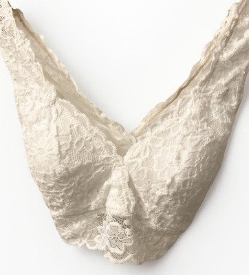 No Boundaries White Lace Bralette Halter-Style Bra Size Style #WM1727