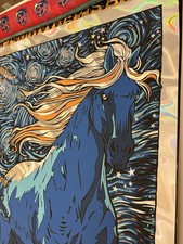 Dave Matthews Band Gorge Weekend 2025 FOIL Blue Horse by Todd Slater AP