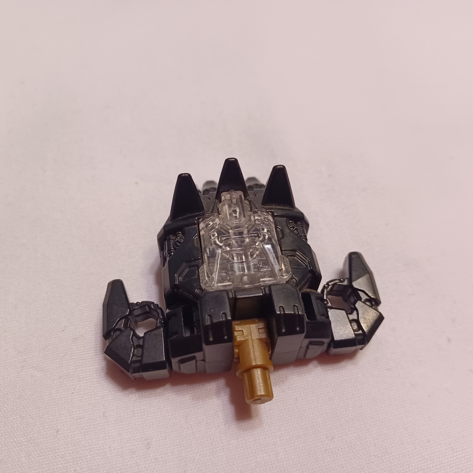 = DINOBOT BLACK 2'' PLASTIC  TOY ACCESSORY  PIECE #T