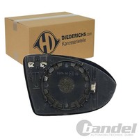 Diederichs Spiegelglas AsphÄRisch Beheizbar Links Passend FüR VW Arteon Passat