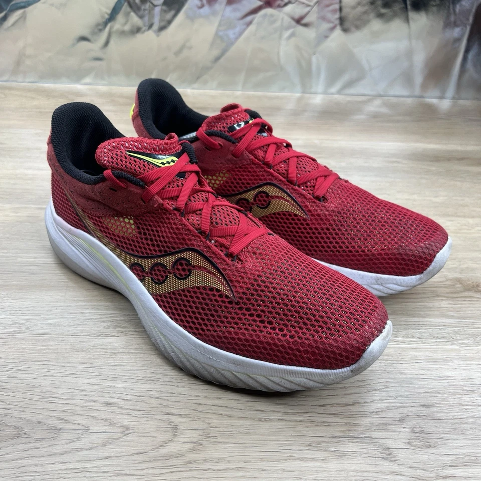 Zapato para correr Saucony KINVARA 14 citrón/rosa roja S10823-16 talla w12,5 m11 Foto 4 de 4