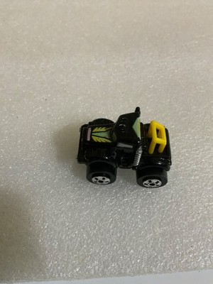 Vintage !987 Road Champs Micro Machine Mini Monster Wheels Kenworth Truck-Black