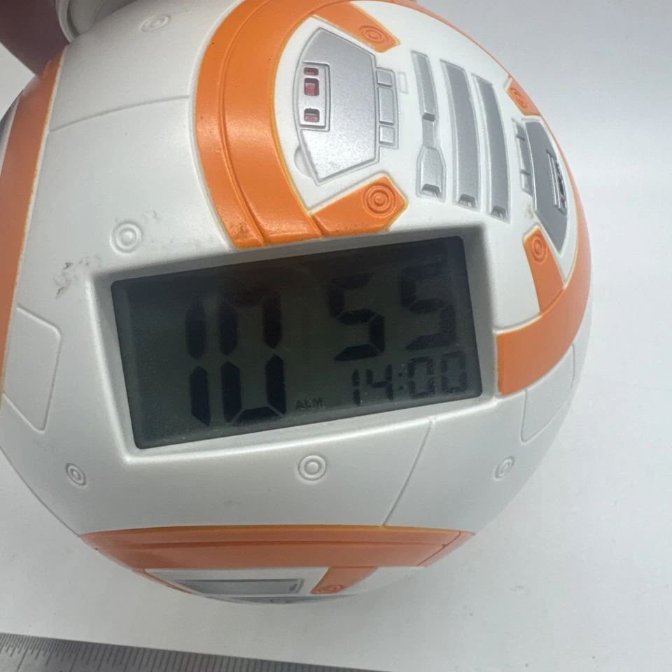 Star Wars Episodio VII El Despertar de la Fuerza BB-8 Reloj Despertador Digital Pantalla LED Foto 4 de 4
