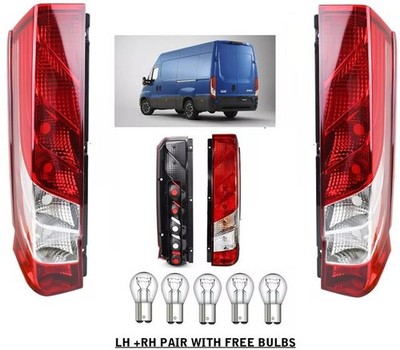 Iveco Daily Rear Tail Light Back lens Lamp Pair Left and Right MKVI 2014 to 2025