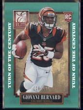 2013 Panini Elite - Rookie Giovani Bernard #136 Turn of the Century /199 (RC)