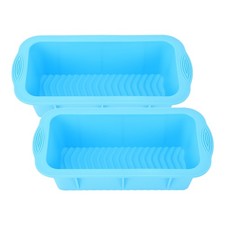_2PCS Large Ice Block Molds Reusable Silicone Ice Tray Freezer Ice Container For