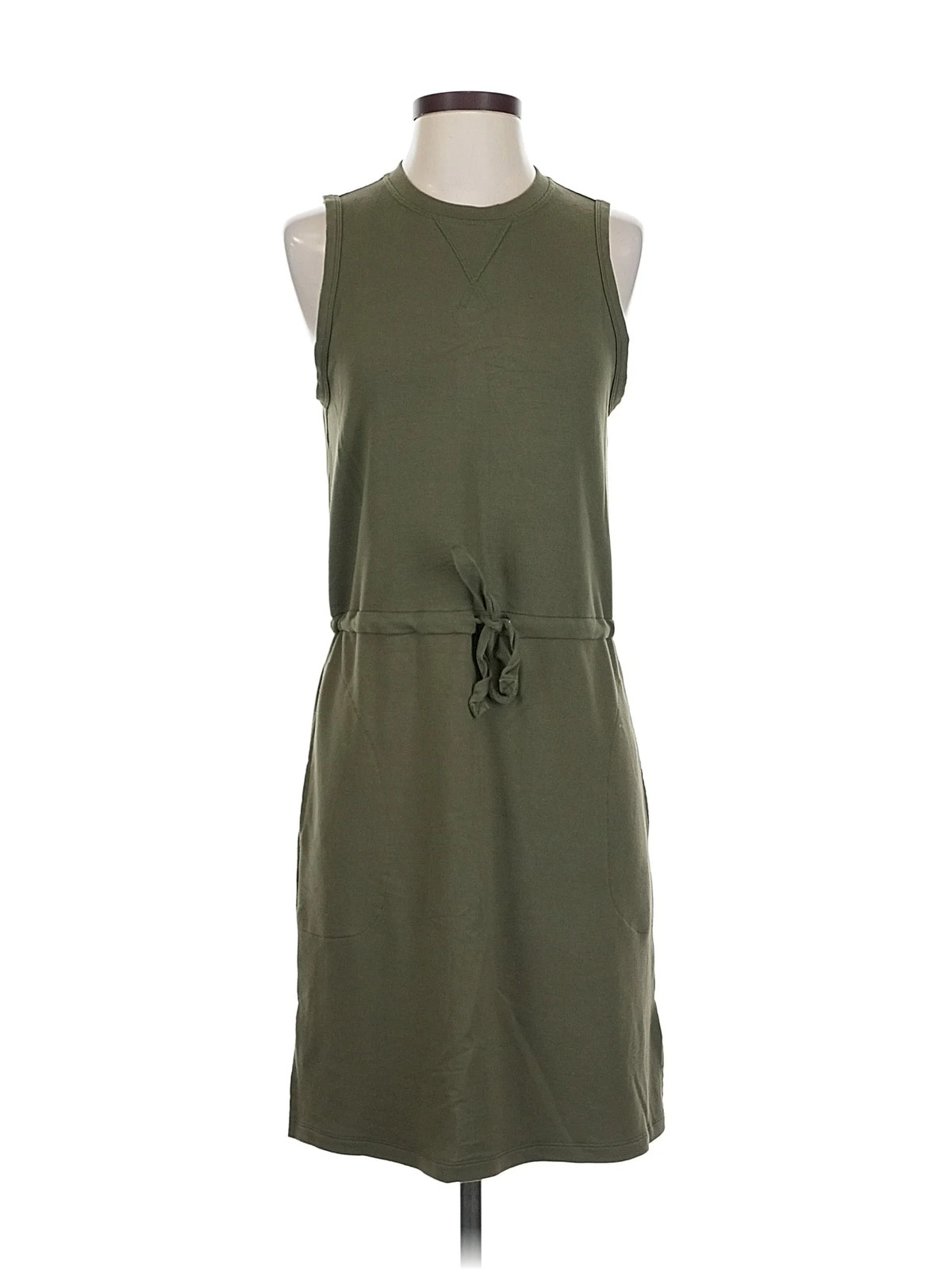 Calvin Klein Women Green Casual Dress S