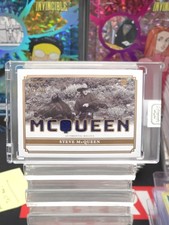 2025 Keepsake Edition Steve McQueen Name Relic #26/50 Blue Leather