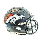 John Elway Denver Broncos Autographed Riddell Mini Helmet JSA COA