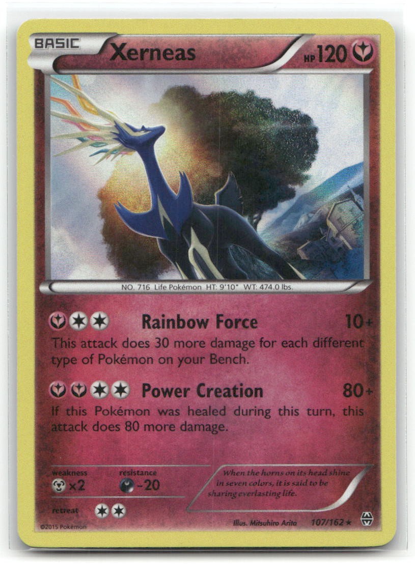 Xerneas Holo XY - BREAKthrough 107/162 LP Pokemon