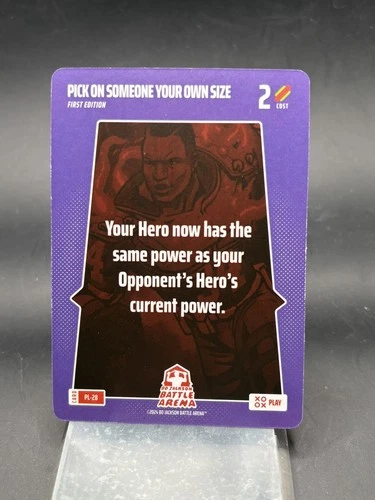 Bo Jackson Battle Arena - Alpha Edition - PL28 - Pick On Someone Your Own Size