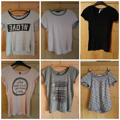 6 T-Shirts in Größe S - Bild 1 von 4