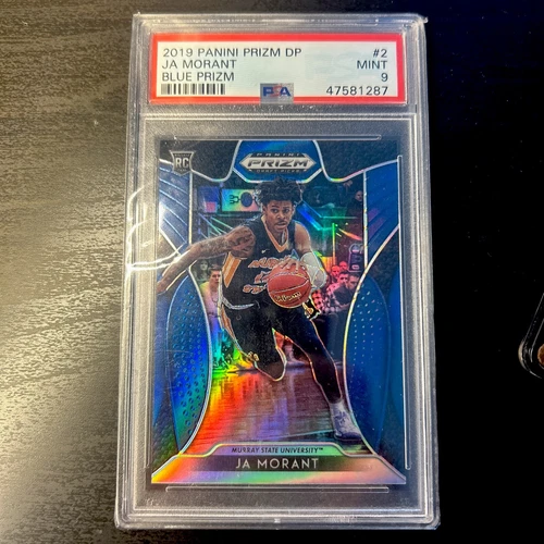 2019-20 Panini Prizm Draft Picks - Blue Prizm #2 Ja Morant (RC)