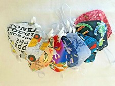 CUTE, FUN  WASHABLE - Little Kid Toddler Handmade Masks Fits Most Aged 2-5 