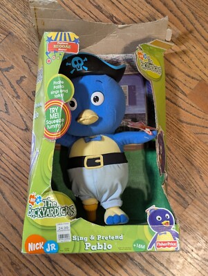 13'' Singing Talking Pirate Captain Pablo Plush Backyardigans