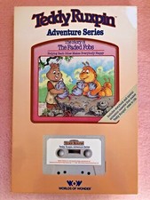 VINTAGE BUT NEW TEDDY RUXPIN THE STORY OF THE FADED FOBS BOOK AND CASSETTE TAPE