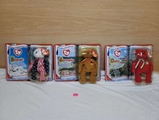 New Mcdonalds beanie babies. International bears II. Germania, Spangle, Osito