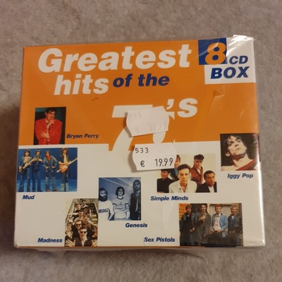 8 CD - SET = GREATEST HITS  OT THE 70. ZIGER JAHREN ( 144 SUPER HITS )