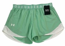 Women's Under Armour UA Play Up Twist Shorts 3.0/ Size XS Loose Fit Mint Green