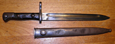 weyersberg kirschbaum co solingen bayonet sheath hallmarks 9.75''blade 14.5''tot. 