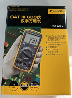 Fluke FLUKE-17B+/EUR Hand-Multimeter Digital CAT III 600V Anzeige (Counts): 4000 Kaufen