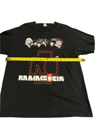 T-shirt Rammstein Vintage - Graphique Rétro Rock - Coton épais Unisexe - Neuf Avec étiquettes