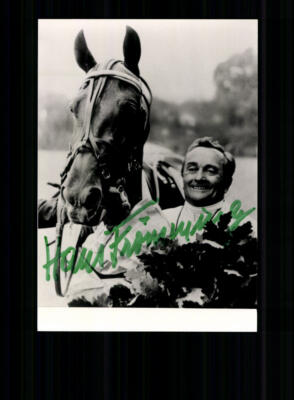 Hans Frömming Foto Original Signiert Reiten 