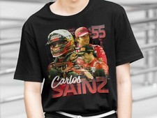 Carlos Sainz Jr. Scuderia Ferrari 90s Vintage Bootleg Formula 1 F1 Rap Shirt