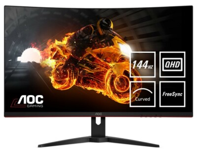 AOC C32G1/11 新品同様　送料込 AOC(エーオーシー) / PCモニター・液晶ディスプレイ C32G1/11