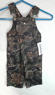 Cabelas infant 6M Camo Bib Overalls Coveralls Seclusion3D Baby