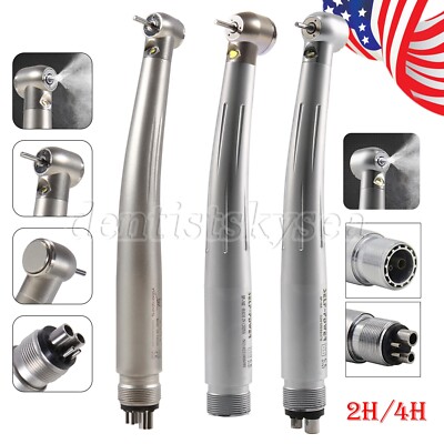 NSK Style Dental LED Fiber Optic E-generator / High Speed Handpiece 2/4Hole PDM