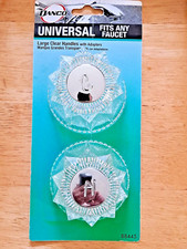 DANCO 88445 Universal Large Clear Handles W/Adapters For Price Pfister Windsor