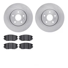Disc Brake Kit-Rotors with 5000 Advanced Brake Pads DFC 6502-45112