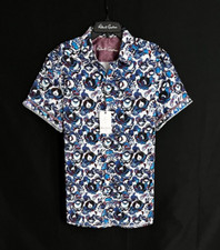Robert Graham EDMUND Multi Floral 198 XL Classic Fit Short Sleeve NWT X-Large