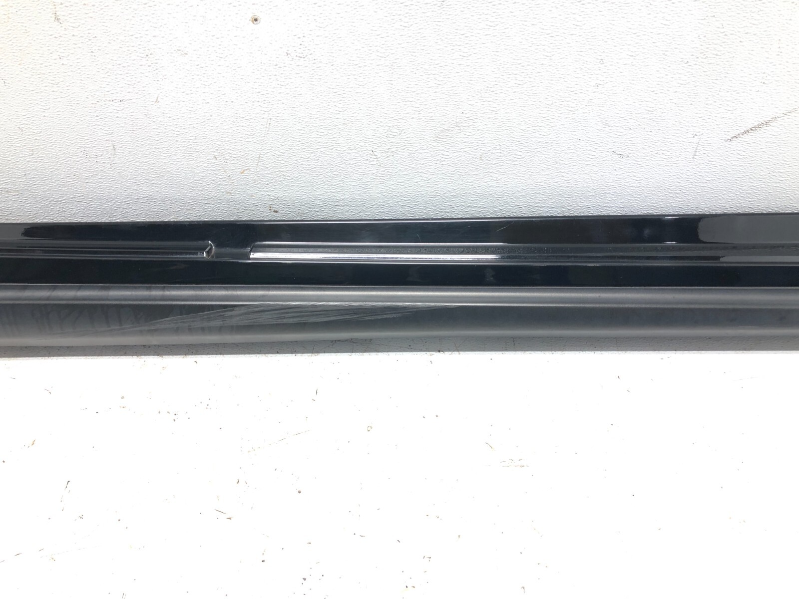 2014-2024 MASERATI GHIBLI S RIGHT PASS SIDE SKIRT ROCKER PANEL OEM NERO BLACK