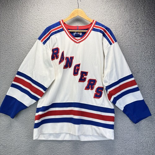 VTG 90's Starter New York Rangers Hockey Jersey NHL Eastern Conference Men’s L