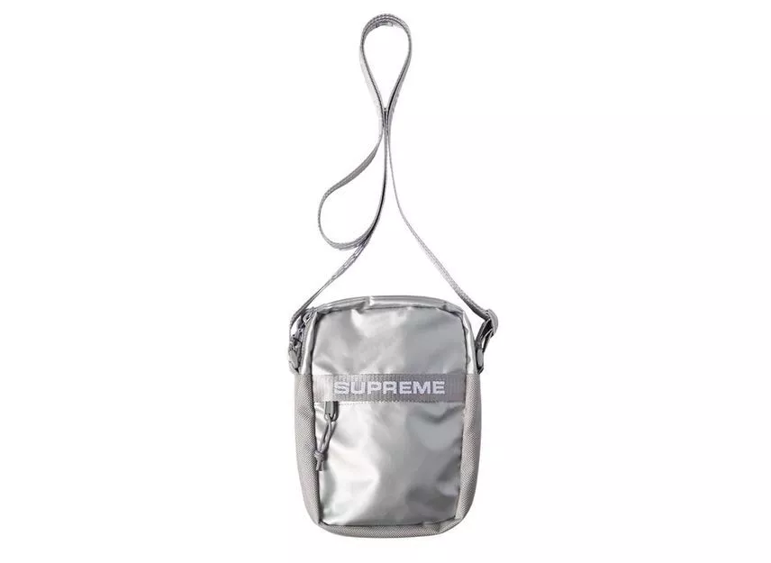 Sac à bandoulière Supreme FW22 argent