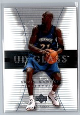 Kevin Garnett 2003-04 Upper Deck UD Glass  #33 MINT Timberwolves NBA