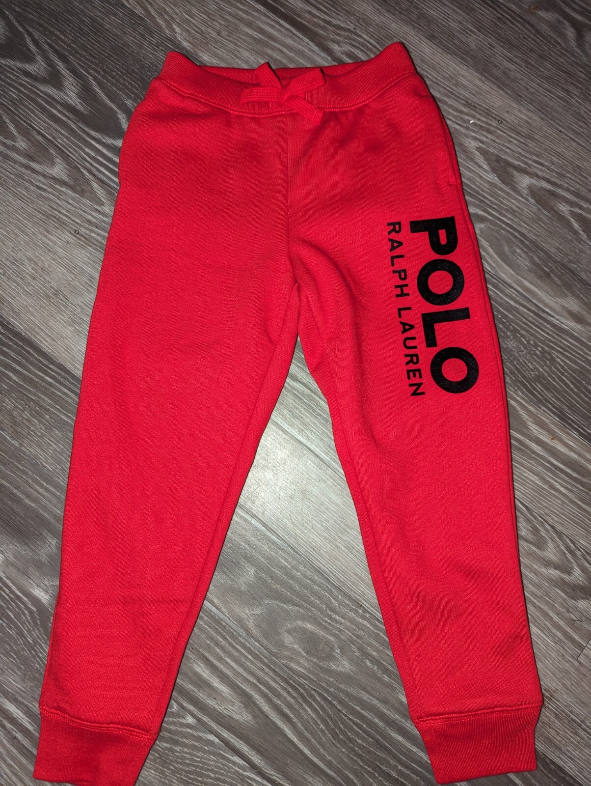 Ralph Lauren Polo Boys Red Joggers Pants - Age 5 Years / 5T - New Tags
