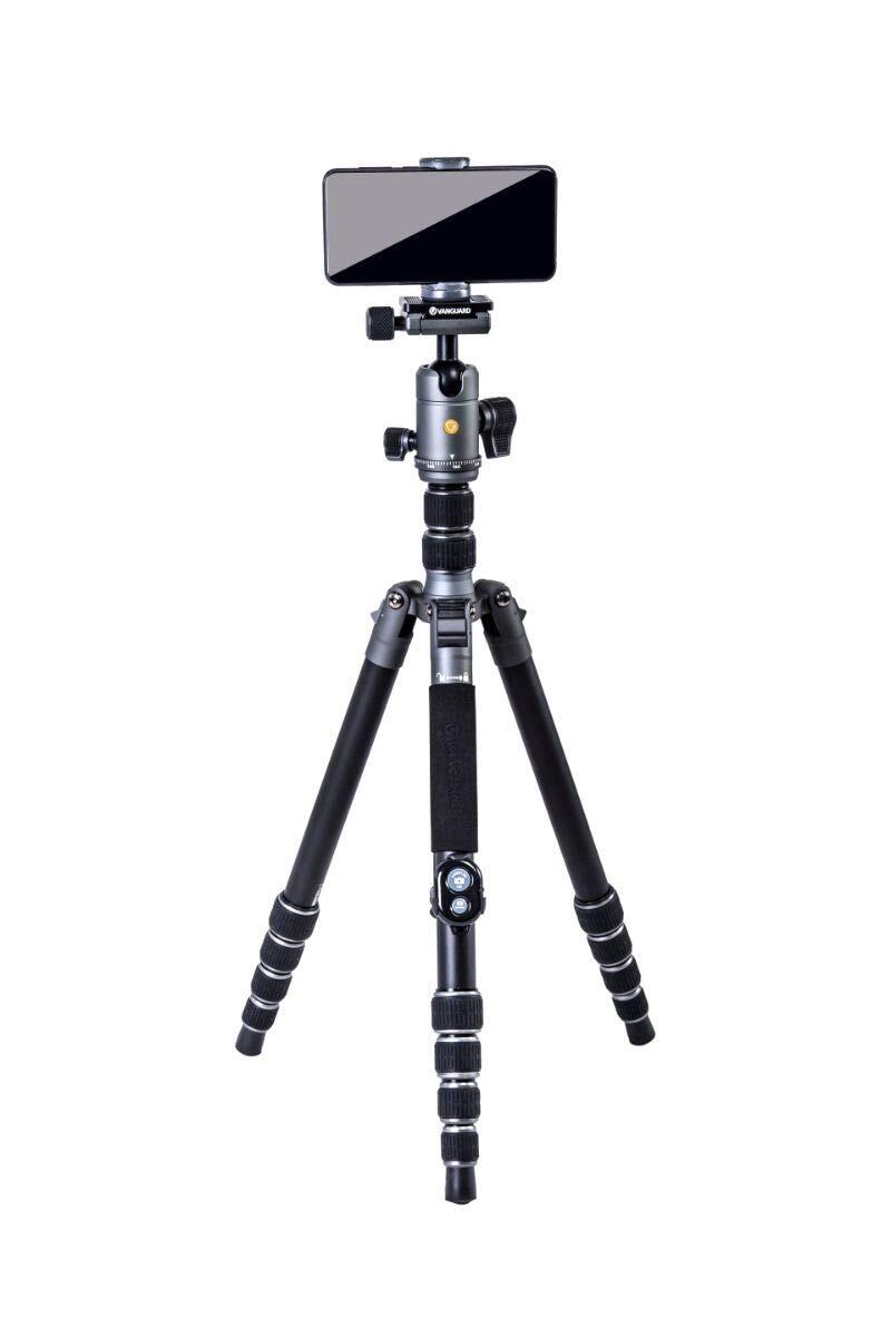 Vanguard Travel Tripod VEO Collection Aluminum 5 Tier Free Head with
