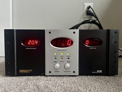 Monster Power AVS2000 Automatic Voltage Stabilizer *TESTED FULLY FUNCTIONAL*