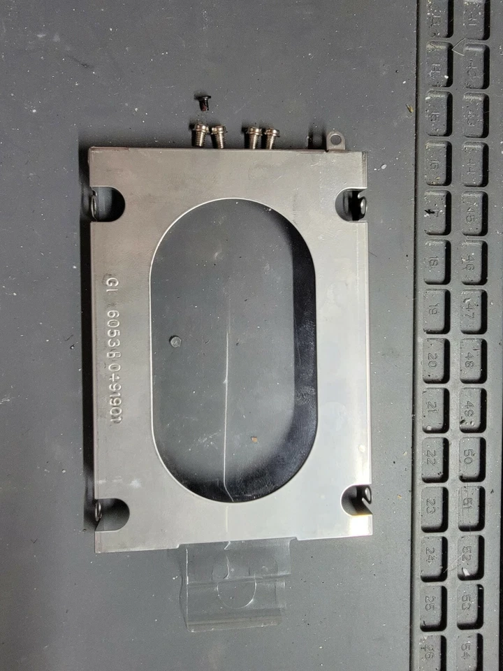 Toshiba Satellite A505-S6005 16" HDD Hard Drive Caddy w/Screws 6053B0491901 - Image 2 of 2