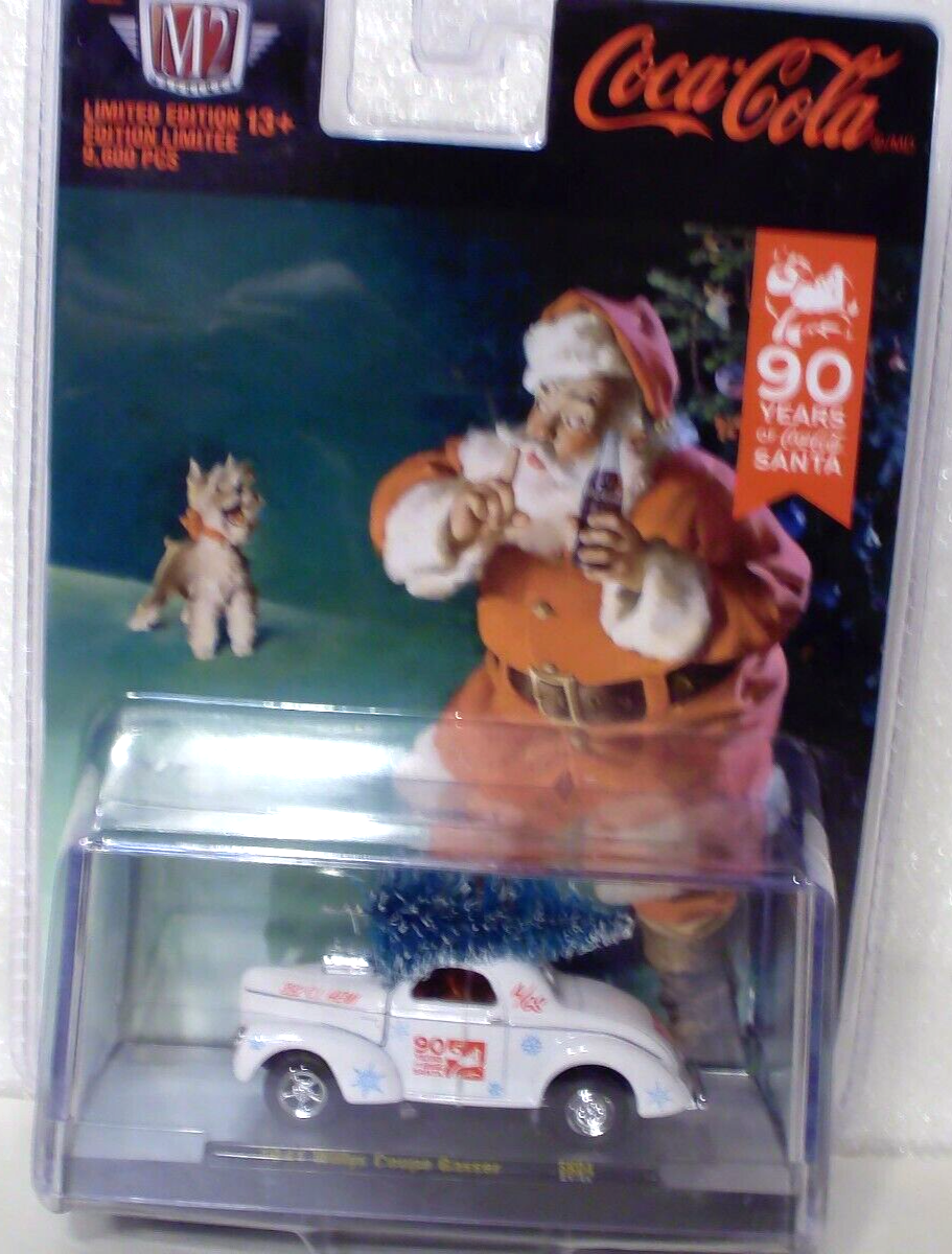 M2 Machines Coca Cola 1941 Willys Coupe Gasser 1:64 Diecast