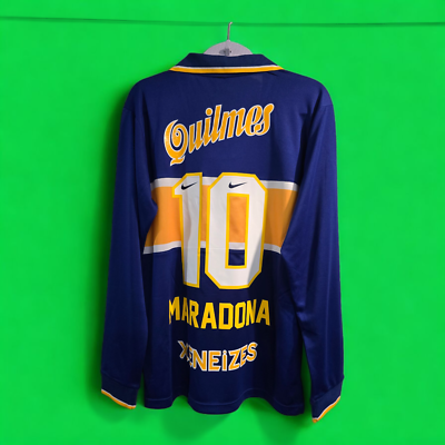 BOCA Jr. HOME 96/97 - Blue - MARADONA # 10 - 2XL (Run Small