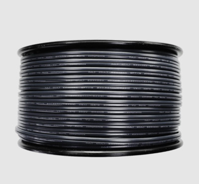 BLACK SPT-1 Wire Extension Cord Wire 18 Gauge Zip Cord Lamp Cord 250' or 500'
