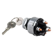 Car Tractor Trailer Ignition Switch w/ 2 Key Universal Ignition Starter Switch