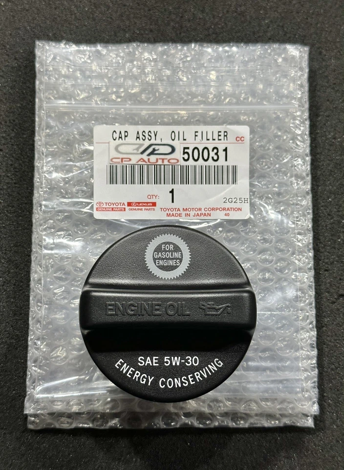 97-06 LEXUS LS400 4.0L LS430 4.3L V8 MOTOR TAPA DE LLENADO DE ACEITE FABRICANTE ORIGINAL NUEVO Foto 2 de 3